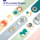 Hahaland Baby Toys 0-6 Months - Baby Rattles Teething Toys For Babies 0-6 Months, Infant Baby Toys 6-12 Months, Teething Toy 3-6 Months, Montessori Baby Gifts Easter Basket Stuffers Toys Ages 0-2