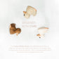 Hevea Kawan Mini Rubber Duck - 100% Natural Rubber Baby Bath Toy - Eco Friendly, Perfect For Playing, Teething, And Bathing - Mold Free Bath Toys - Eggnog