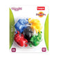 Giggles  Elephalinks , Multicolour Interlocking Educational Blocks, Develops HandEye Coordination, 6 Months & Above, Infant An