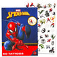 Marvel Super Hero Temporary Tattoos Set - 150 Avengers & Ninja Turtles Tattoos with Reward Stickers - Fun Party Favors