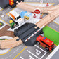Giant Bean 72Pcs Wooden Train Tracks & Trains, Gift Packed Toy Railway Kits For Kids, Toddler Boys And Girls 3,4,5 Years Old And Up