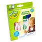 CRAYOLA MyFirst Washable Markers - Assorted Colours (Pack of 8) | Easy-Grip Markers Ideal for Toddlers Hands | Ideal for Kids Ag