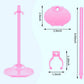 U.Will 10 Pcs Doll Stands Display Holders Doll Stands Doll Mini Display Stand Doll Support Frame Toy Doll Accessories Prop Up 11 To 13 Inch Dolls And Action Figures Doll Accessories,Light Pink