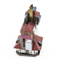 Metal Earth Fascinations Harry Potter Burrow In Color 3D Metal Model Kit