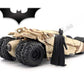 Jada Toys 1: 24 Scale The Dark Knight Batmobile Die-Cast Vehicle With Batman Figure, Multicolor