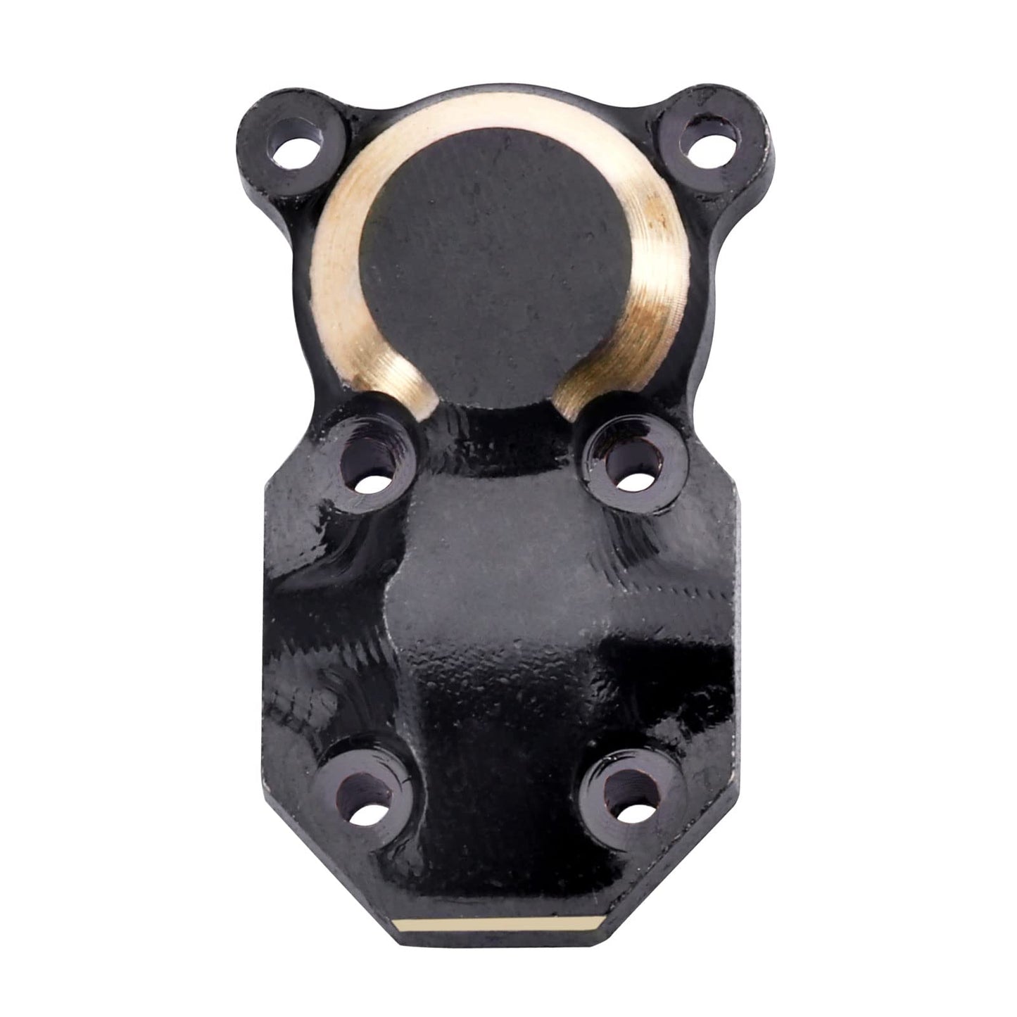 AllinRC SCX24 Brass Diff Cover for Axial AXI90081 AXI00001 AXI00002 AXI00005 AXI00006 SCX24 Upgrades (2-Pack)
