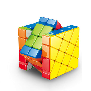 Ai-Yun 4X4X4 Windmill Speed Cube Unconventional Stickerless 4  4 Windmill Magic Cube Puzzle Children'S Educational Toys
