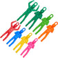 NANASO Parachute Toy  No Tangle Throw tossing Parachute Men  Outdoor Children's Paratrooper Toy  Hand Throw Parachute Army Man (Red Yellow Blue Rose Red Orange Green Army Green Camouflage)