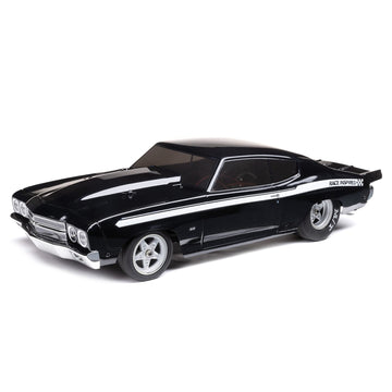 Losi RC Car 1/16 1970 Chevelle 2 Wheel Drive Mini No Prep Drag Car RTR Includes Everything Needed no Other purchases Required Bl