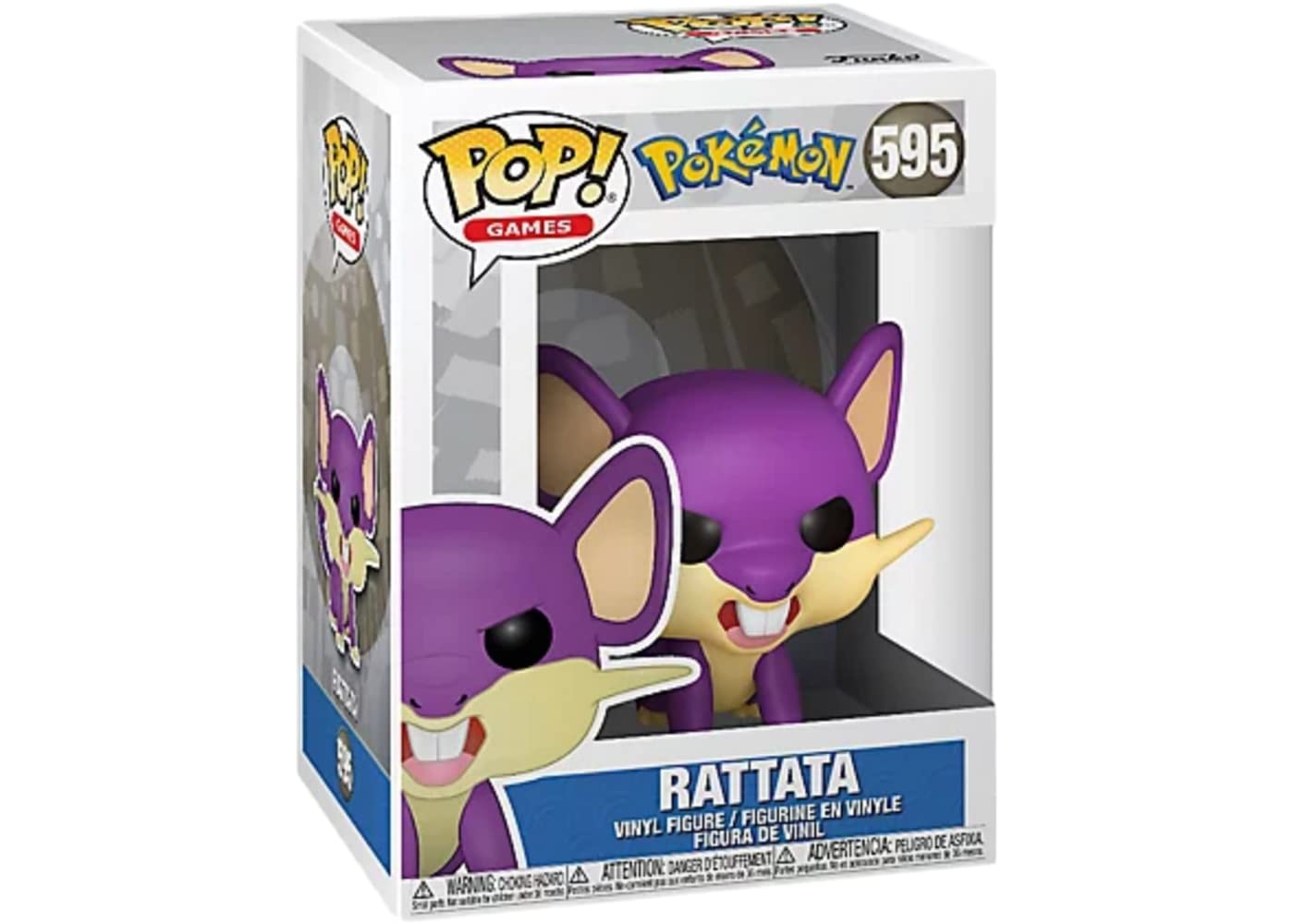 Funko Rattata Pop! Vinyl Figure (Bundled With Compatible Pop Box Protector Case)