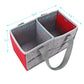 Seracle Carrying Case Travel Felt Bag Compatible With Toniebox Starter Set And Tonies Figurine (Gray+Red)
