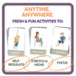 Chair Yoga Poses Cards For Kids: Movement Breaks Or Brain Breaks In Classroom, Homeschool, Play Therapy, Calm Corner, Or For Soc