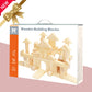 Large Wooden Building Blocks Set - Educational Preschool Learning Toys With Wooden Storage Box, Toddler Blocks Building And Stac