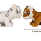 Ice King Bear Baby Tiger Stuffed Animal 10 Inches Cute Plush Toy (Pair)