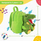 Pet Plush Dinosaur Stuffed Animal Backpack For Boys & Girls 3 - 4 - 5 Years Old W/ Removable T Rex Plush Toy - Backpack Dinosaur