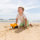 Hape Beach and Sand Toys Monster Digger Toys, Yellow, L: 9.1, W: 5.1, H: 5.3 inch