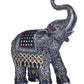 George S. Chen Imports Ss-G-88051 Black Thai Elephant With Trunk Raised Collectible Figurine Statue