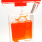 Powertrc Liquid Motion Bubbler Timer With 2 Wheels Inside | Relaxing And Calming Toy For Kids With Autism & Adhd (Red)