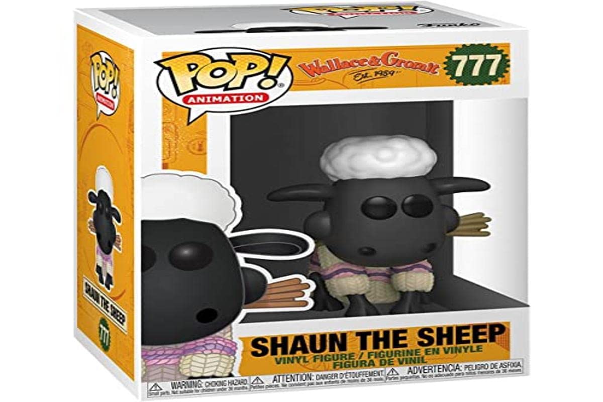 Funko Pop! Animation: Wallace & Gromit - Shaun The Sheep, Multicolor (47695)