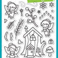 Lawn Fawn Clear Stamp Frosty Fairy Friends