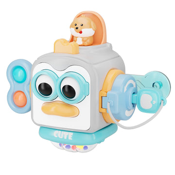 Osimily Montessori Toys, Sensory Toys For Toddlers Toys, Travel Activities Busy Cube, Baby Gifts For Busy Cube, Motor Skills Edu
