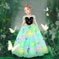 Meland Princess Dress Up for Girls - Light Up Princess Dress for Role Play, Halloween Costume for Toddler Girls 3-10 (3-4 Years)