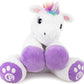 PLUSHIBLE Unicorn Stuffed Animal - Giant 34" Plush Toy, Rainbow Hair, Fluffy, Purple - Perfect Valentine's Gift for Kids