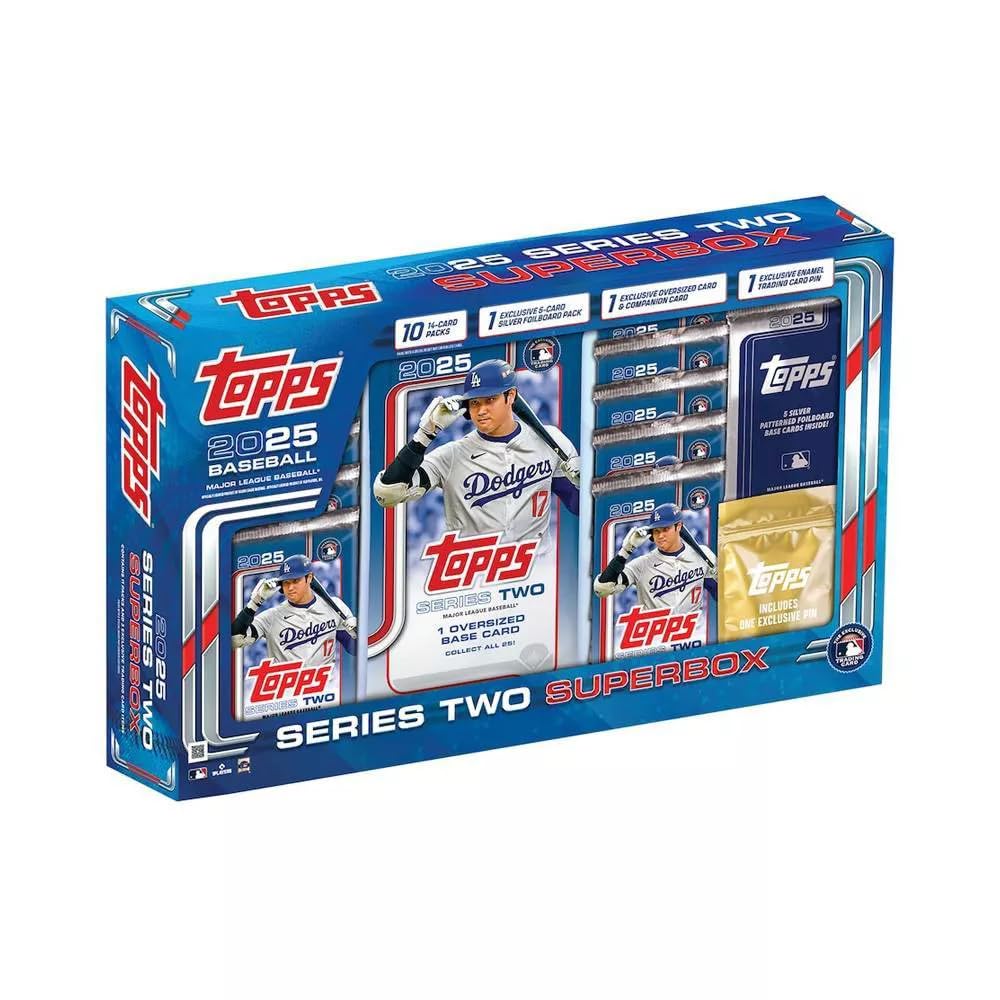 2025 Topps MLB Series 2 Baseball Trading Card Super Box