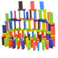 New Pinch 12 Color Wooden Blocks Set, Kids Game Educational Play Toy Tumbling, Stacking Building Tower Game (100 Pcs.) Best Birt