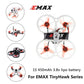 SoloGood 6PCS EMAX 450mAh 1S LiPo Battery 3.8V HV 80C Tinyhawk Whoop HV Batteries PH2.0 for 1S Micro FPV Racing Drone EMAX Quadc