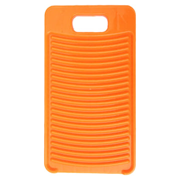 Maoye Plastic Mini Washboard Washing Board For Kids Shirts Clean Laundry Lime (Orange)