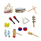 Atorse 10 Pieces Montessori Percussion Musical Instruments For Boys Girls Preschool