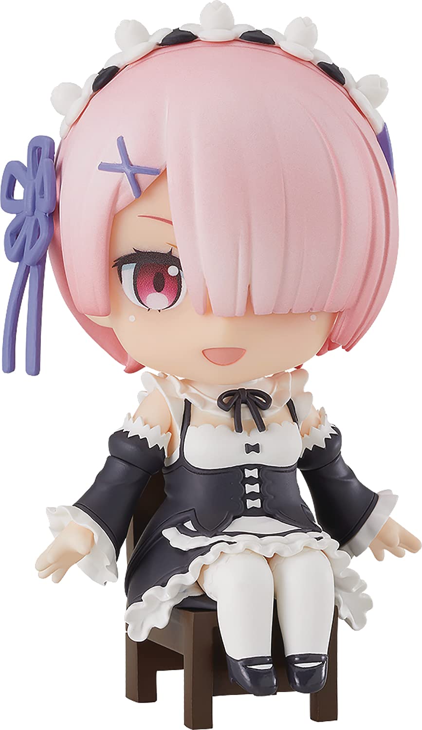 Good Smile Re:Zero – Starting Life In Another World: Ram Nendoroid Swacchao! Action Figure, Multicolor