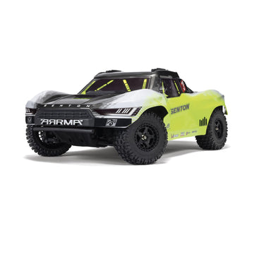 ARRMA RC Truck 1/10 SENTON 4X4 223S BLX BRUSHLESS Short Course Truck RTR (Battery and Charger Not Included) with DSC, Yellow, AR