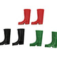 Sxfse Doll Accessories, Dollhouse Miniature Scene Model 3 Pairs Rubber Rain Boots Shoes Pretend Play Toy