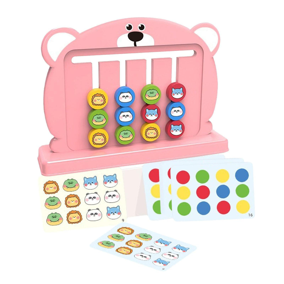 Bnf Color Matching Slide Puzzle Preschool For Age 3 4 5 6 7 Years Old Boys Girls Light Pinkbaby | Toys For Baby | Developmental 