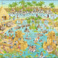 Heye Nile Habitat 1000 Piece Marino Degano Funky Zoo Jigsaw Puzzle