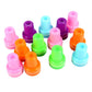 LUCKYBIRD Self-Inking Stamps for Kids - Heart Toy Stamp Set, Funny Plastic Stamps, 26 Count