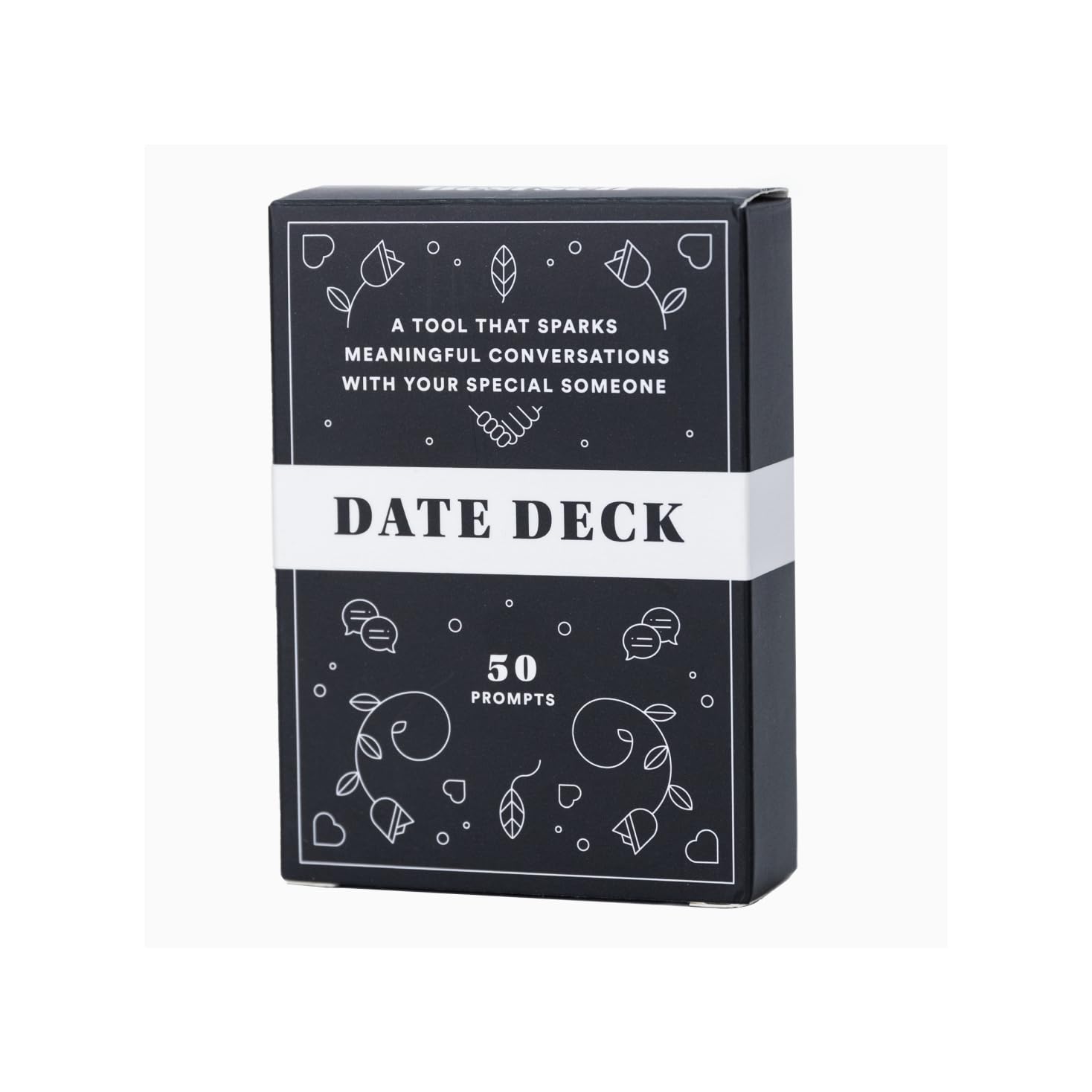 BestSelf Date Deck Date Night Card Game - 50 Prompts for Couples  Get Talking with Fun and Meaningful Date Night Ideas  The for Couples Games