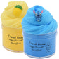 Cloud Slime Kit 2 Pack Pineapple Blue Slime Super Soft and Non-Sticky Scented DIY Sludge Toy (8oz)
