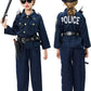 Police Costume For Kids Dress Up Set Role Play Officer With Handcuffs Badge Toys