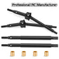 OGRC +5mm Extended Thread CVD Front Rear Axle Shafts Drive Shafts for 1/18 TRX4M Axles RC Upgrade Parts