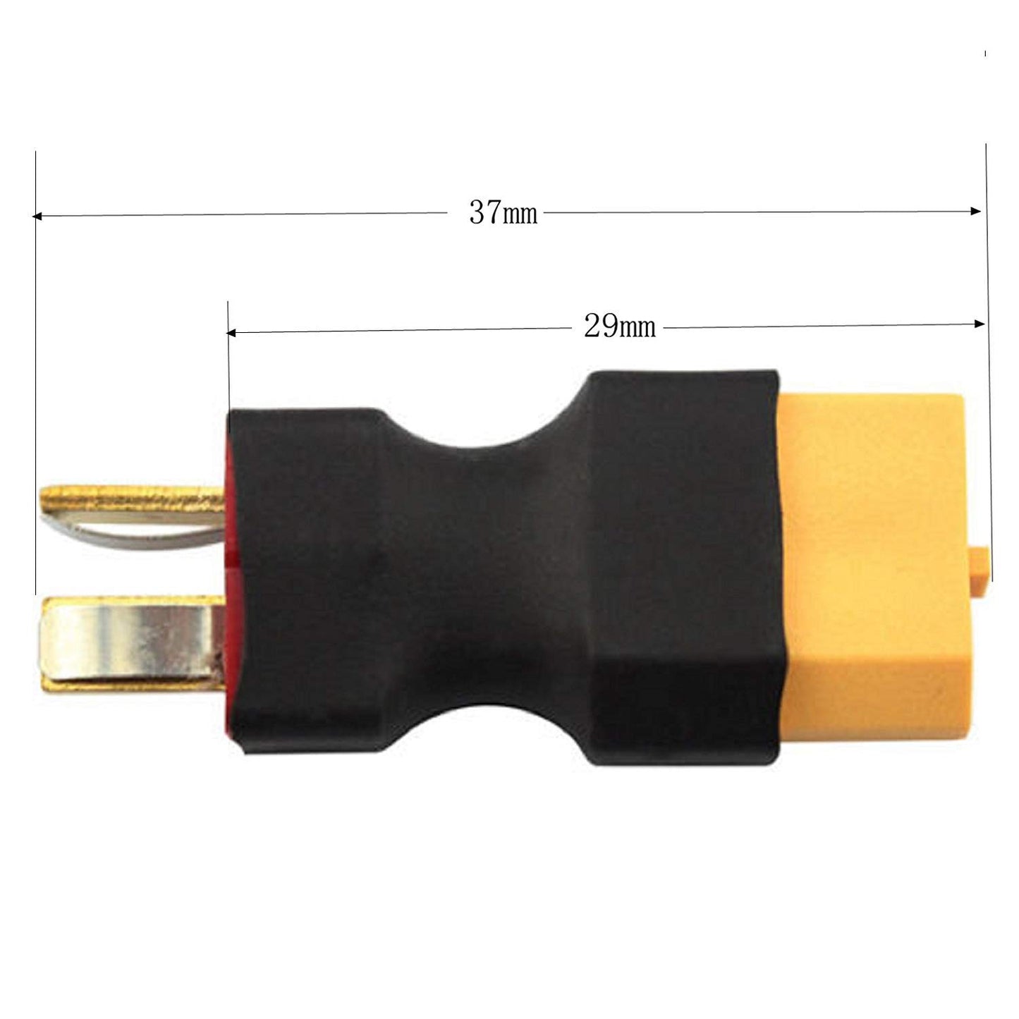 Share Goo 4Pcs Xt60 Female To Male T Plug Connector Adapter For Rc Car Boat Drone Lipo Nimh Battery Esc Connector Adapters