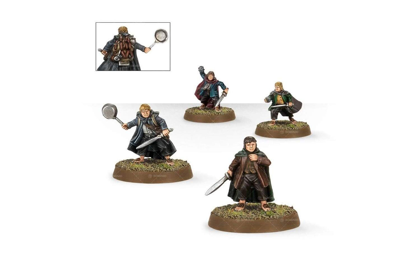 Games Workshop Warhammer Middle Earth Fellowship of The Ring Model 64-71 Multicolor Plastic Figure