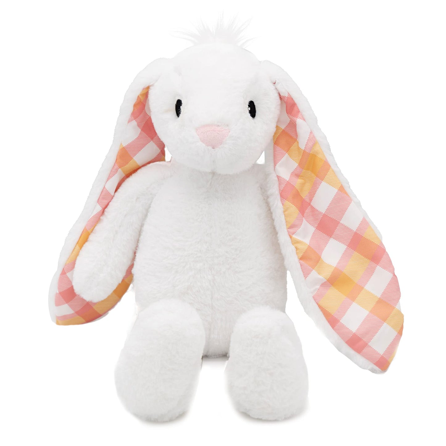 Plushible Easter Bunny Stuffed Animal, 18'' (Snow White) - Plush, Soft Embroidered Stuffed Bunny Toy For Kids, Newborns, Boys &