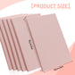 Oopsu 6 Pack 4'X6' Pale Pink Rubber Stamp Carving Blocks Rubber Carved Brick For Stamp Soft Rubber Crafts And Diy Craft Project