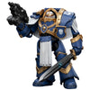 JOYTOY Warhammer Horus Heresy Ultramarines Cataphractii Terminator Squad 5.35in Sergeant with Power decorative replica blade 1:18 Scale Action Figure Mecha Joy Toy Collection Model