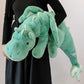 Leahaoe Giant Weighted Dragon Stuffed Animal 51.2'' 7Lbs, Soft Weighted Dragon Plush Toy, Green Dragon Plushy Pillowfort For Kid