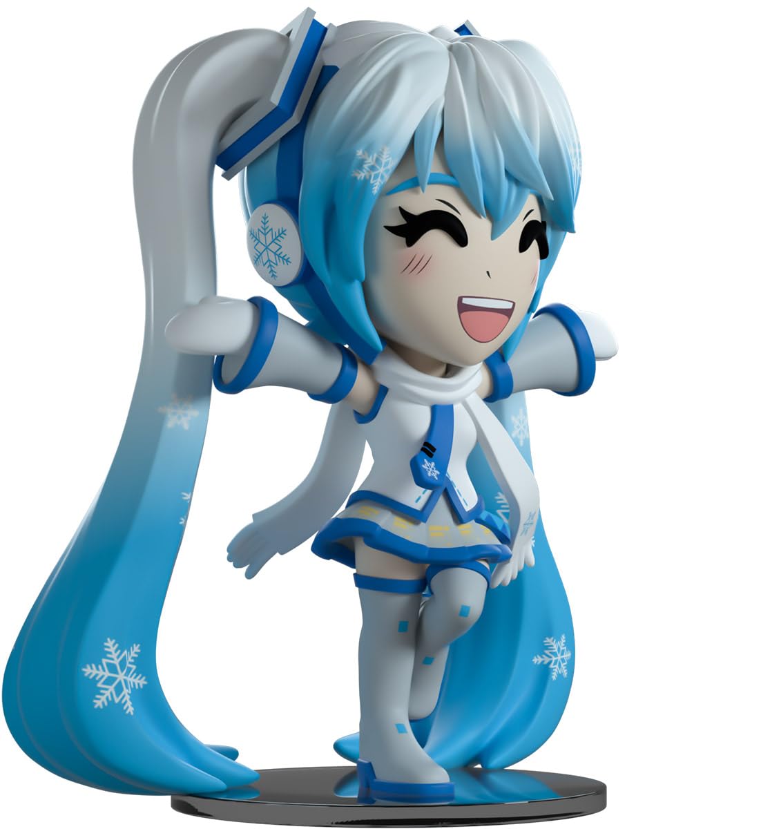 Youtooz Snow Miku 5'' Inch Vinyl Figure, Youtooz Snow Hatsune Miku Collectible, Youtooz Music Snow Miku Collection