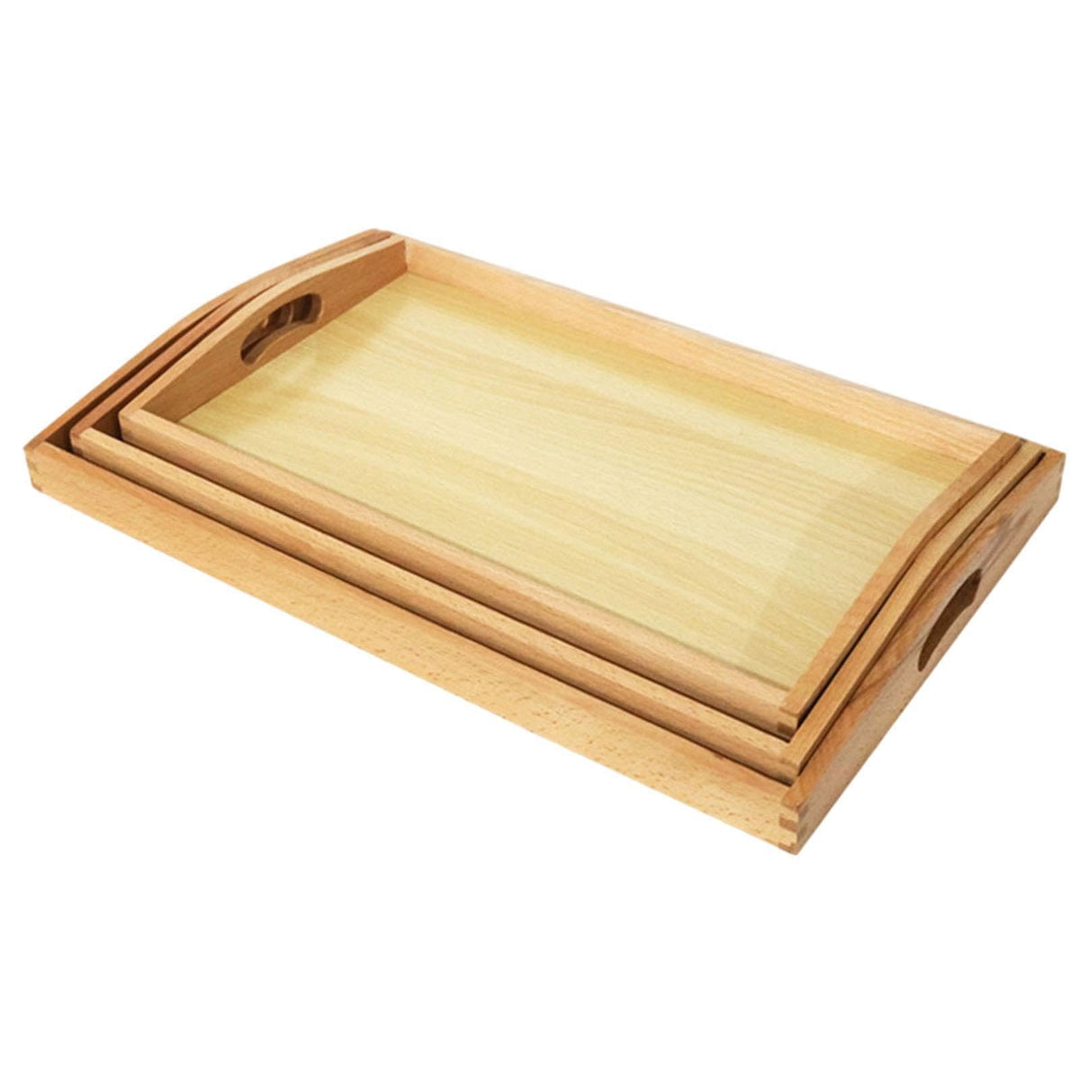 Bnf 3Pcs Montessori Wooden Sorting Tray Wooden Montessori Tray For Kids Childrenbaby | Toys For Baby | Developmental Baby Toys44